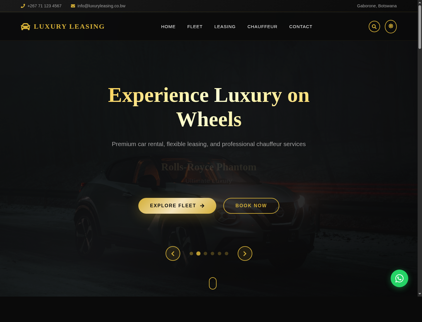 Luxury Car Rental